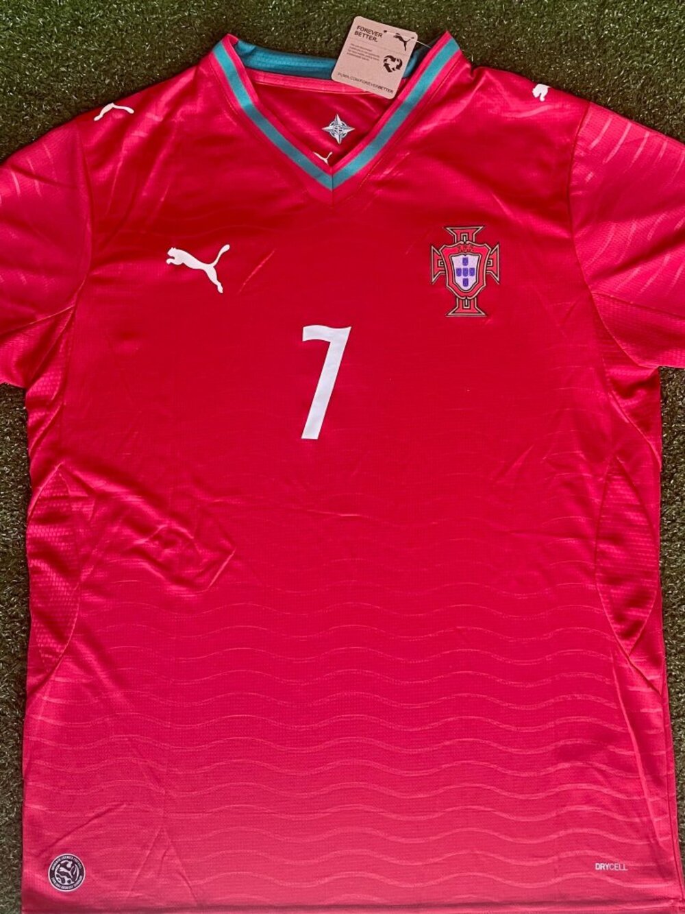 Mens Portugal Ronaldo 7 World Cup Jersey 2026 Puma - New With Tags